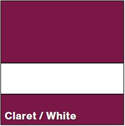 Claret/White LASERMAX 1/16IN - Rowmark LaserMax